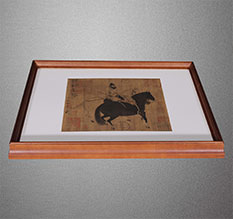 潮州书画装裱配框服务案例